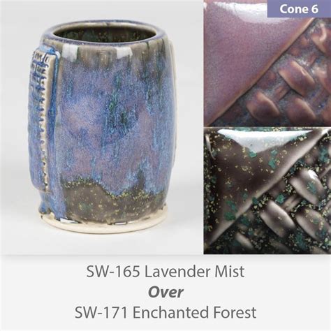 Mayco Lavender Mist Beginner Pottery Glazes For Pottery