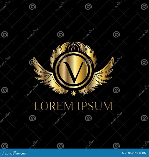 Luxury Logo Letter V Vector Logo Template Sign Symbol Icon Vector