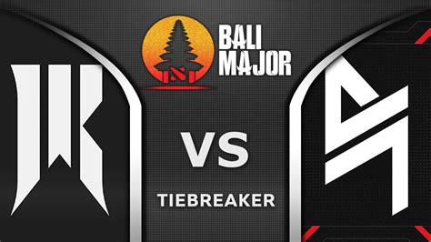 Blacklist Vs Shopify Rebellion Tiebreaker Bali Major Dota