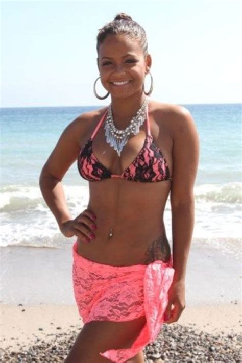 Christina Milian Bikini In Malibu 2011 5 Pics NudeBase
