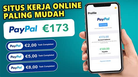 Free Paypal Kerja Online Dibayar Tiap Hari Cara Menghasilkan Uang