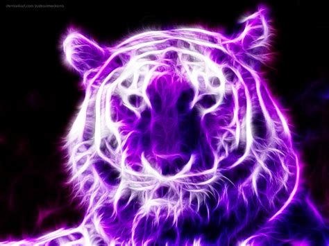 Neon Tiger by ZuzkaSimeckova on DeviantArt