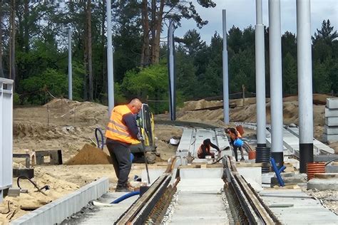 Wieści z budowy nowej linii tramwajowej Wirtualny Toruń