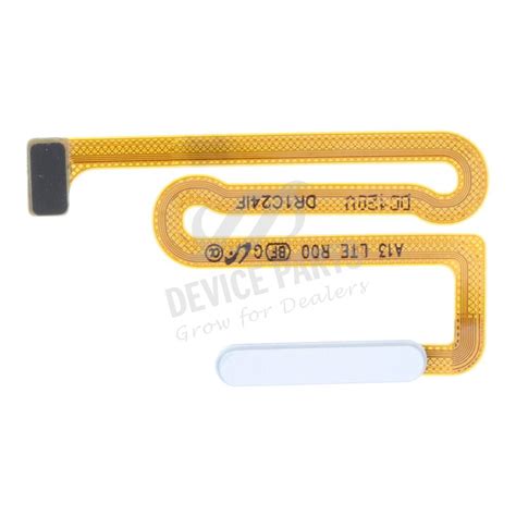 Power Buttonandfingerprint Sensor Flex Cable For Samsung Galaxy A13 A135a13 5ga13 A137 White Ori