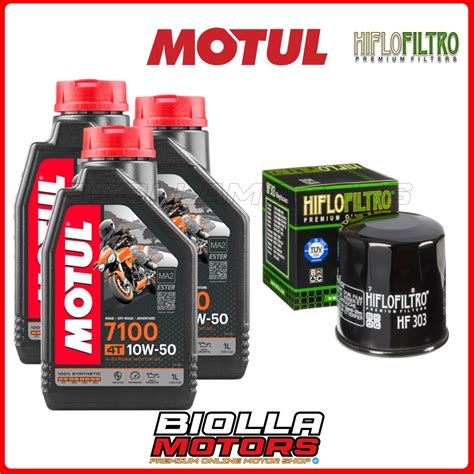 Kit Tagliando Kawasaki Kle Hpf Versys Filtro Olio Motul