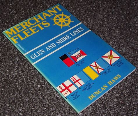 GLEN AND SHIRE LINES MERCHANT FLEETS Amazon Co Uk DUNCAN HAWS Books