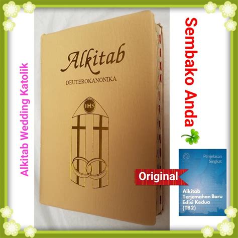 Jual Alkitab Katolik Deuterokanonika Ukuran Kecil Sedang Besar