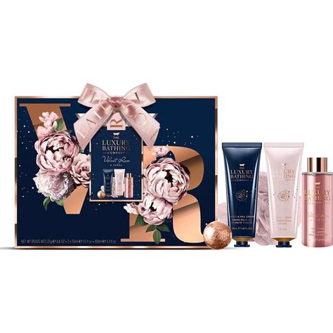 The Luxury Bathing Company Bathing Love Story Bath Set Rose Pc