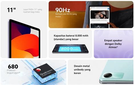 Kelebihan Dan Kekurangan Redmi Pad SE Tablet Murah Harga Rp 2 Juta