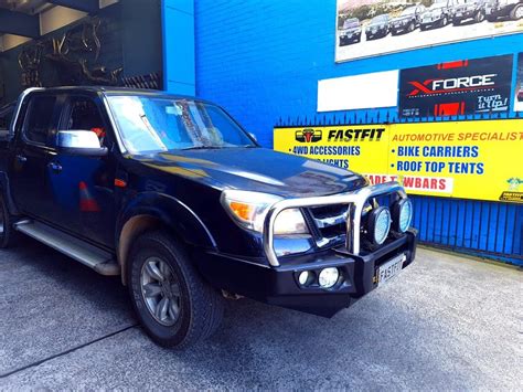 Shop Mcc Triple Loop Falcon Bullbar Led Foglights To Suit Ford