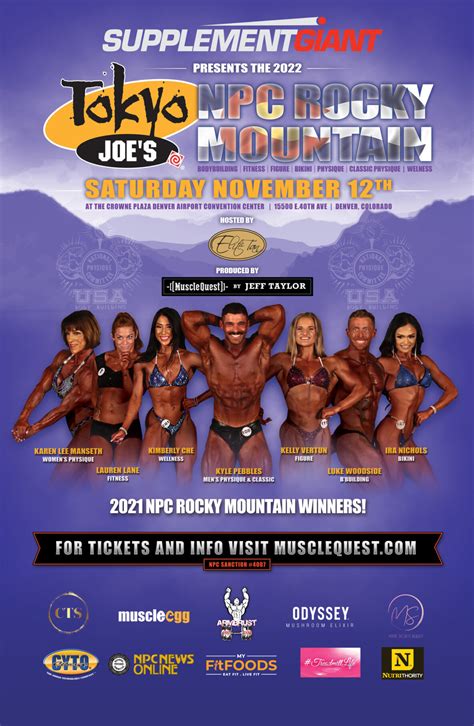 Event Program Npc Tokyo Joe S Rocky Mountain Bodybuilding