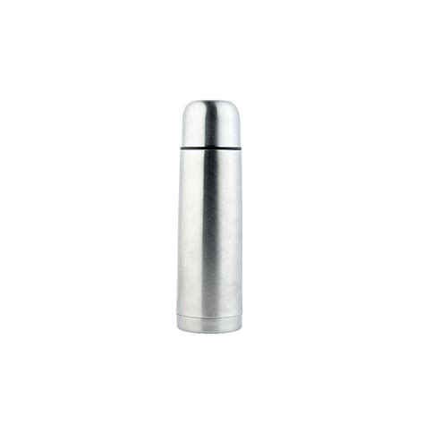 Stainless Steel Silver Regular Vacuum Flask Ml With Cover At Rs