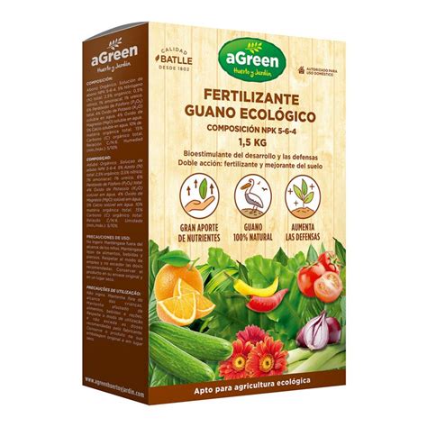 Fertilizante Guano Kg Agreen Leroy Merlin