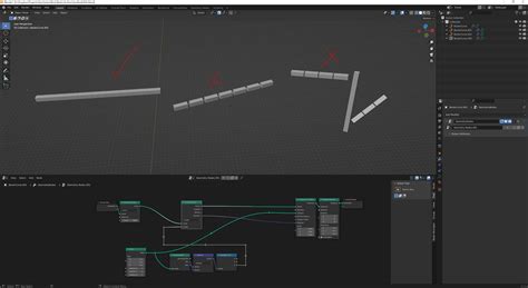 Geometry Nodes Array Modifier With Perfect Object Spacing Modeling