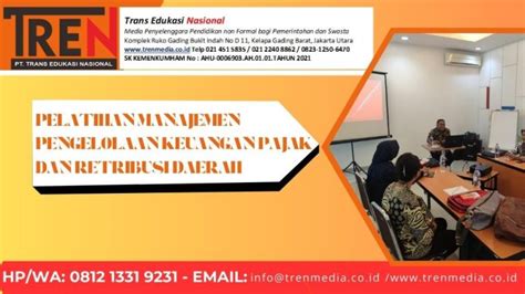 Pelatihan Aplikasi Sistem Informasi Keuangan Daerah Sikd Trans