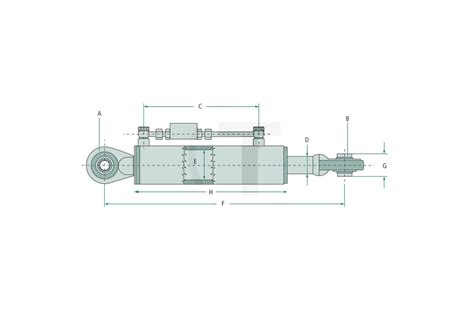 Hydraulischer Oberlenker Eco Line Kat Mm Techniek Totaal