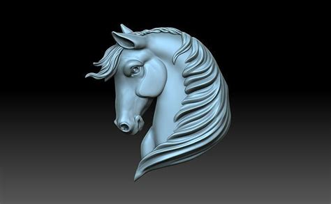 Horse Head 3d Model 3d Printable Cgtrader