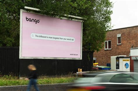 Bango Outdoor Advert By Wildfire The Worst Ad Campaign Ads Of The World™