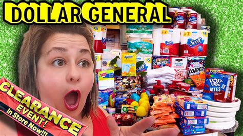 HAUL NEW CLEARANCE EVENT VLOG DOLLAR GENERAL YouTube