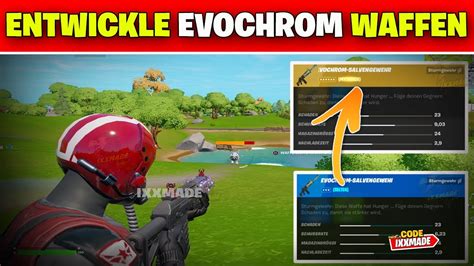 Entwickle EvoChrom Waffen Weiter Indem Du Schaden Verursachst Fortnite