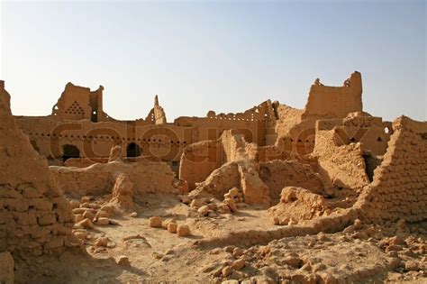 Ruins of Diriyah, old city near Riyadh, ... | Stock image | Colourbox