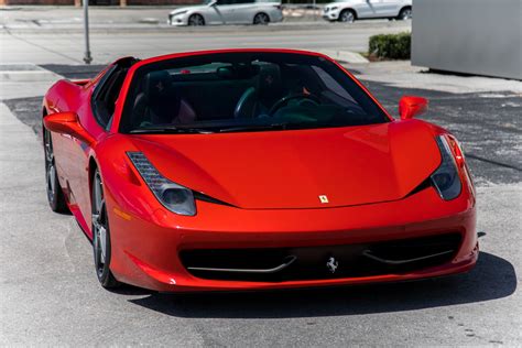 Used 2012 Ferrari 458 Spider For Sale 169 900 Marino Performance