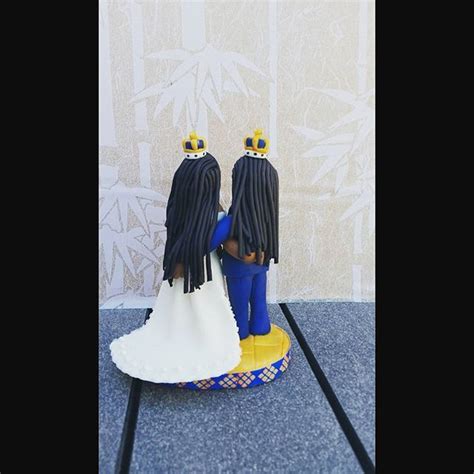 Custom Toppers His Queen Her King Wedding Dreadlocks Ethiopiantheme Custom Topper