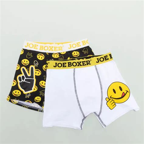 Joe Boxer Boxer Niño Pack De 2 Unidades Algodón Joe Boxer