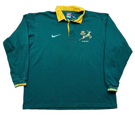 Nike Vintage 1999 South Africa Rugby Union Shirt Jersey Nike Rare | Grailed