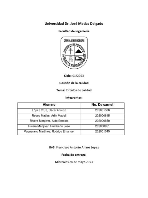 Circulos De Calidad Descargar Gratis Pdf Producción Y Fabricación