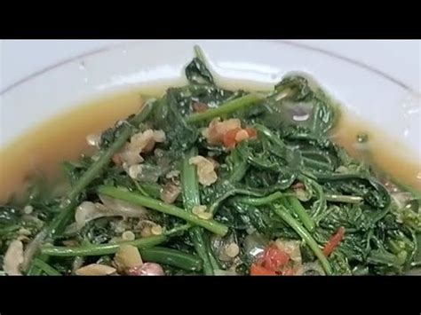 Resep Tumis Sayur Pakis Paku Youtube