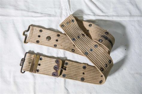 Ww2 Us Army M 1936 Army Usmc Paratrooper Web Belt 42 Dated 1970459181