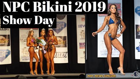 Show Day Vlog My First Bikini Competition YouTube