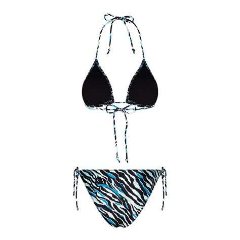 La Playa Zebra Desenli Üçgen Bikini 38 S Migros