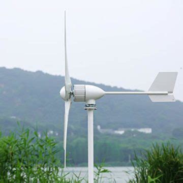 W Windkraftanlage Horizontale Windturbine Mit Hybrid Controller Und