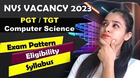 Nvs Computer Science Vacancy Tgt Pgt New Nvs Recruitment