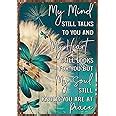 Amazon Daiercy Metal Funny Retro Dragonfly My Mind Still Talks To