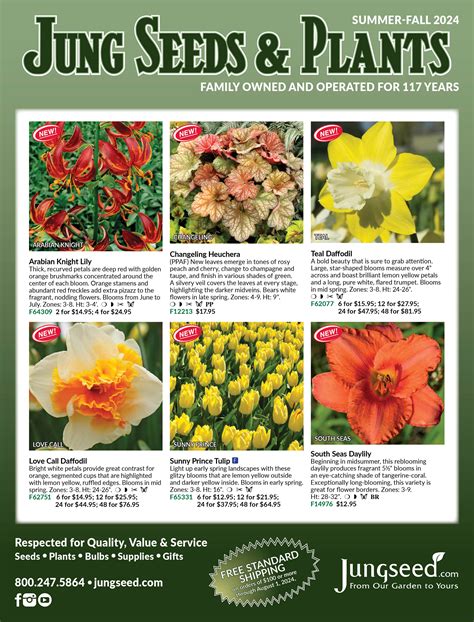 Fall 2025 Jung Seed Catalog J W Jung Seed Company