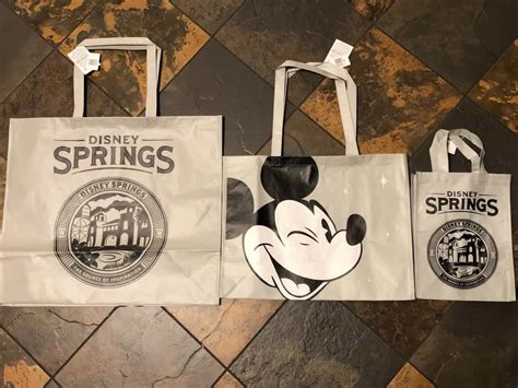 New Large Sized Reusable Shopping Bags Available Now At Walt Disney