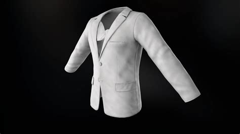 White Blazer Jacket Flippednormals