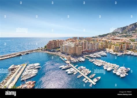 Monaco Fontvieille 29082015 Port Fontvieille Panorama Topview