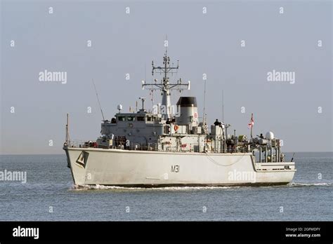 Hms Cattistock M31 Is A Hunt Class Mine Countermeasures Mcm Vessel Operated By The Royal