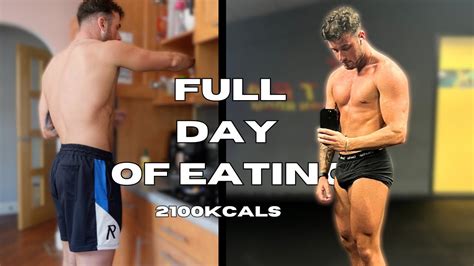 Full Day Of Eating To Get Lean 2100 Calories YouTube