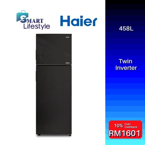 Haier 2 Door Refrigerators HRF 458IHM 458L Shopee Malaysia