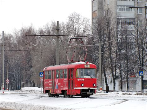 Ульяновск, Tatra T3SU № 1177 — Фото — Городской электротранспорт