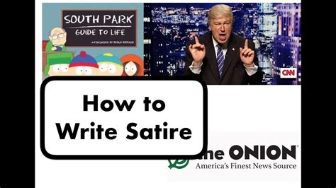 How To Use The Word Satire