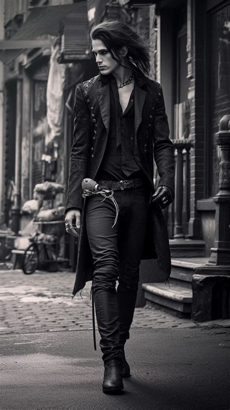 Goth Man Gothic Fashion Men Gothic Outfits Goth Guys