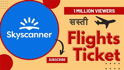 Skyscanner Flight Ticket Booking Kaise Kare Skyscanner App Youtube