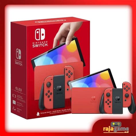 Jual Nintendo Switch Console Oled Model Mario Red Edition Shopee