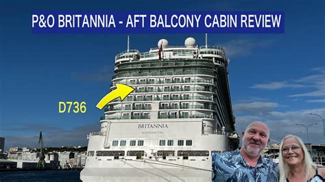 P O Britannia Cabin Review Aft Balcony D Youtube